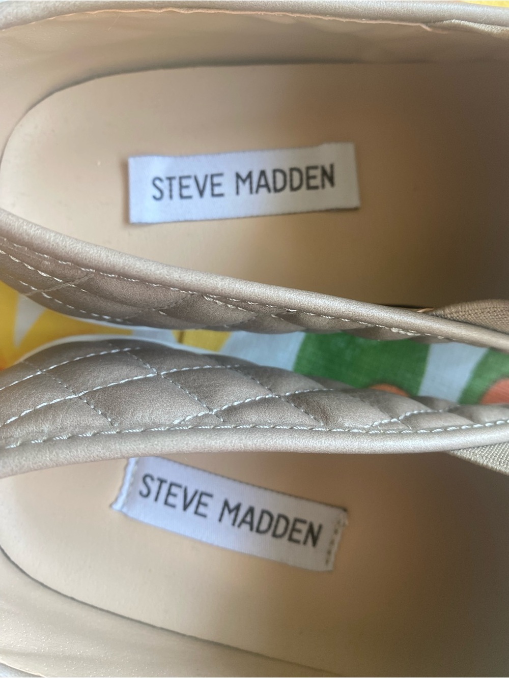 Steve Madden Quilted Faux Leather Slip-On Sneakers - Picture 3 of 11